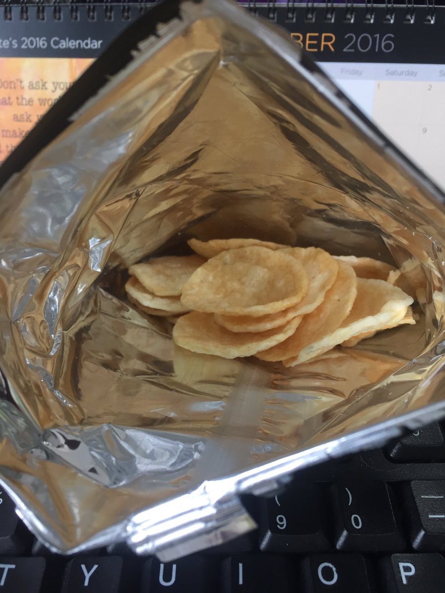 Lotster911's tweet photo. Bought these in @StarbucksUK with @natters_14 where have all the popchips gone? #emptypacket #disappointed -@popchips ??! https://t.co/XQqt8AQ2NC