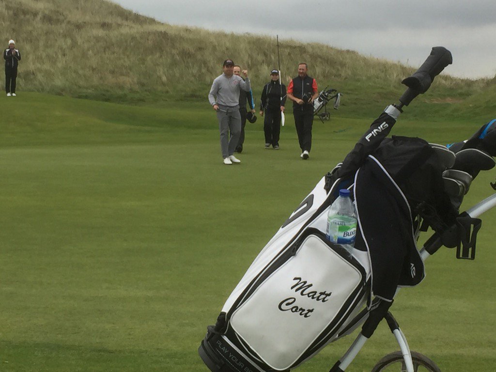 And he's done it!! <a href="/MatthewCort/">Matthew Cort</a> 2016 #pgaplayoffs champion <a href="/SauntonGolfClub/">Saunton Golf Club</a> #pgacup #bmwpga #Britishmasters