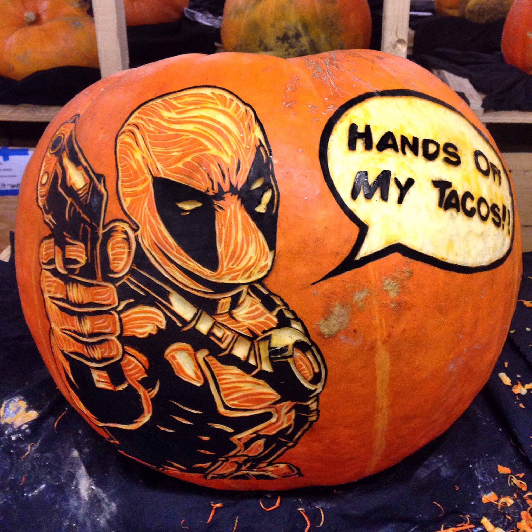 Deadpool Pumpkin Stencil deadpool-pumpkin-stencil