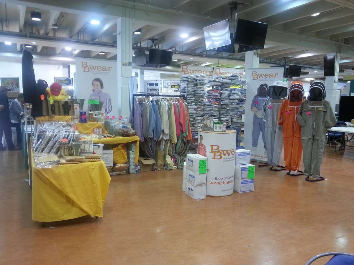 BBwearLimited's tweet photo. check out the @nathoneyshow down at #SandownParkRaceCourse we've set up our stand and we're ready to serve! https://t.co/mxpIOWNGLy