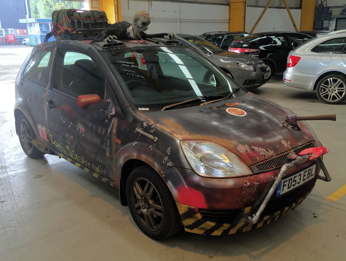 BCA_Auctions's tweet photo. The Zombie response unit is just one of the many fantastic #b4b16 cars up for sale tomorrow at #BCABlackbushe for @BenSupport4Auto https://t.co/gAUKfXNWgy