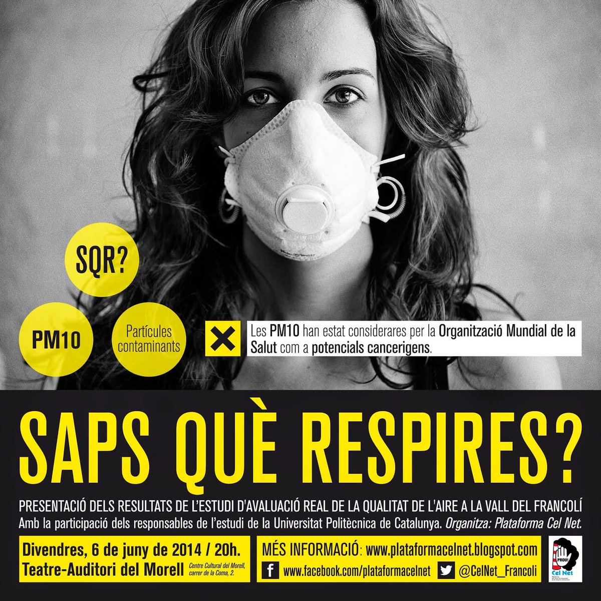 #Volt3 amb <a href="/CelNet_Francoli/">Plataforma Cel Net</a> 
Per una regulació dels contaminants i la indústria que no retalli la vida del Camp!
plataformacelnet.blogspot.com.es