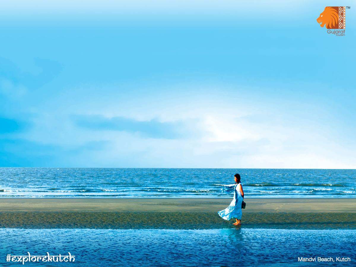 ++ its pristine waters, this #beach also offers many water sport adventures.#ExploreKutch