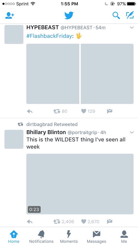 thefemaleboook's tweet photo. When you scrolling through Twitter with horrible wifi https://t.co/uWx35WsVTj