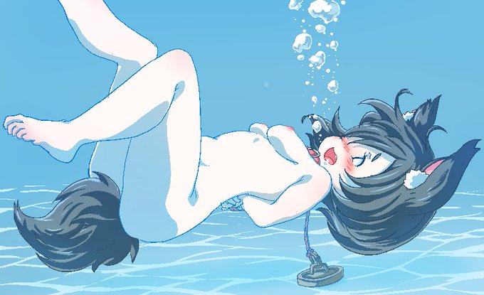 「待て」を強いられてる犬耳ちゃん 