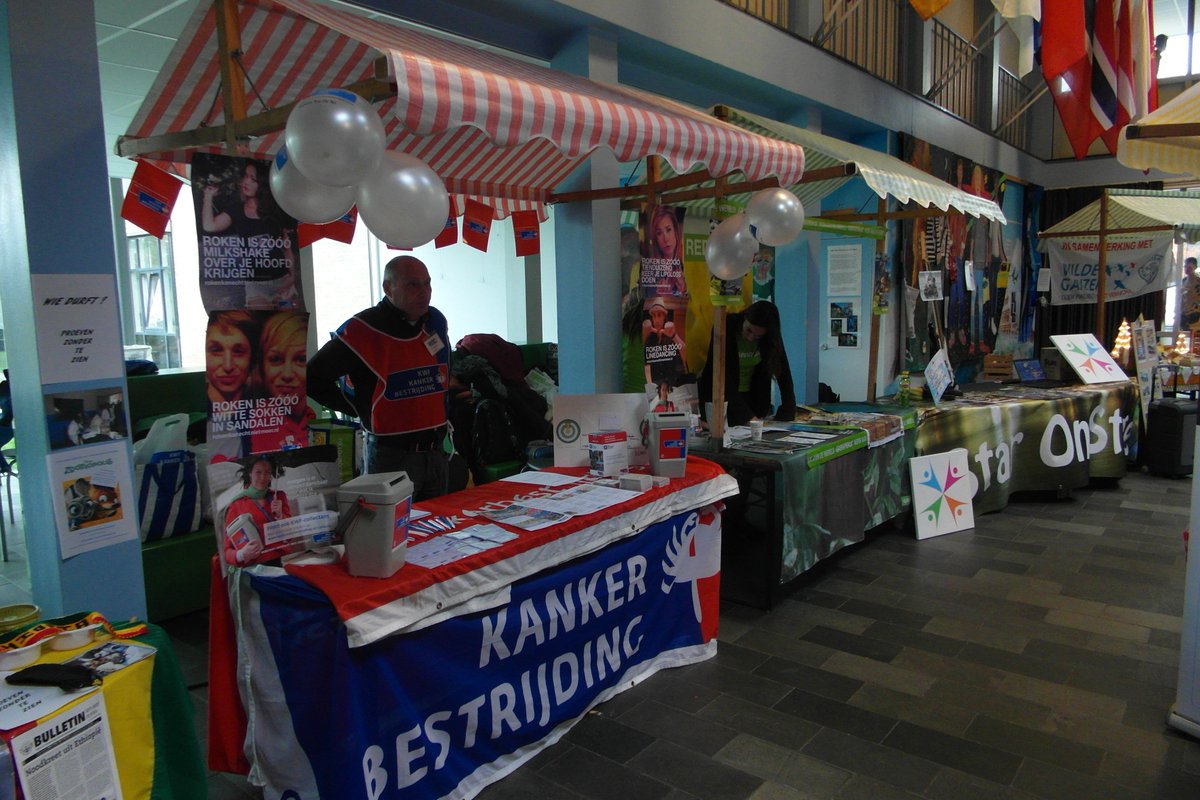 KWCCulemborg's tweet image. Vandaag aftrap 'Jij de Baas' met een Goede Doelen Markt voor brugklasleerlingen uit vmbo-TL/havo/vwo