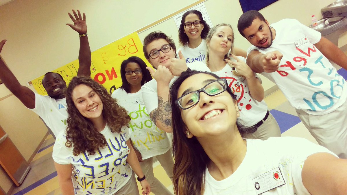 CYOCatalina's tweet photo. BE A BUDDY NOT A BULLY! Anti-bullying Month was a success!! #makebetterhappen @CityYearOrlando https://t.co/0IPLCpaAEz