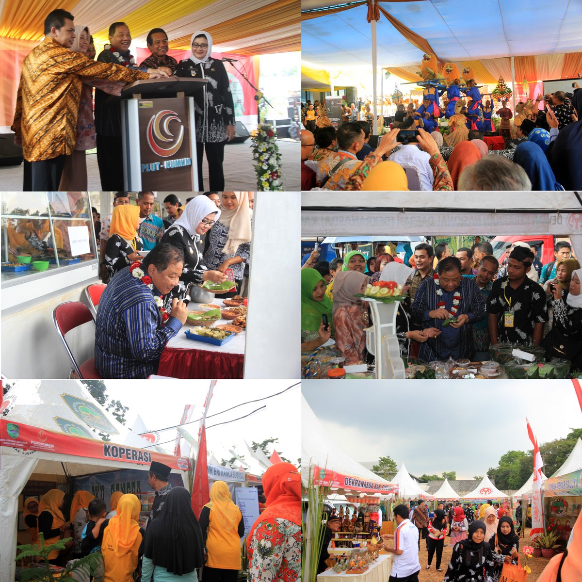 Terima kasih Bapak Menteri Koperasi dan UKM RI telah berkenan meresmikan gedung PLUT dan kampung UKM Digital di Subang <a href="/KemenkopUKM/">Kemenkop UKM</a>