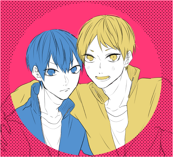 「明光くんと影山くん 」|-のイラスト