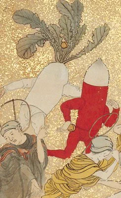 江戸時代のハロウィンがこれｗｗｗタコとか魚ってｗｗｗ日本始まってたなｗｗｗ