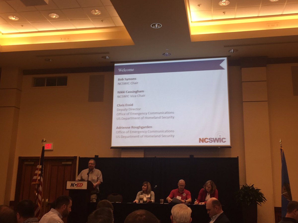 #NCSWIC &amp; #OEC leadership kicking off the SWIC meeting.