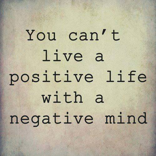 kfreeland's tweet photo. Negative thinking will always bring you down, no matter what. What is your favorite way to stay positive? https://t.co/lmGtfD006e