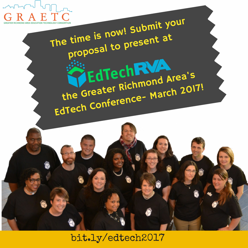 GRAETCorg's tweet photo. #FlyHiFri Submit your proposal to share the great things happening at your school at the #EdTechRVA conference today! @amnash @plainmms https://t.co/vcNjeZdxY3