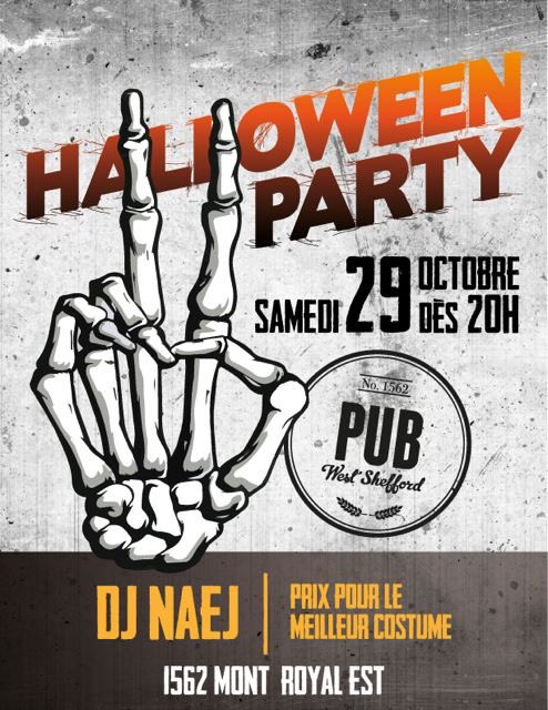 On a vraiment hâte de voir vos costumes à notre creepy-party, ce samedi!

#2dodos
