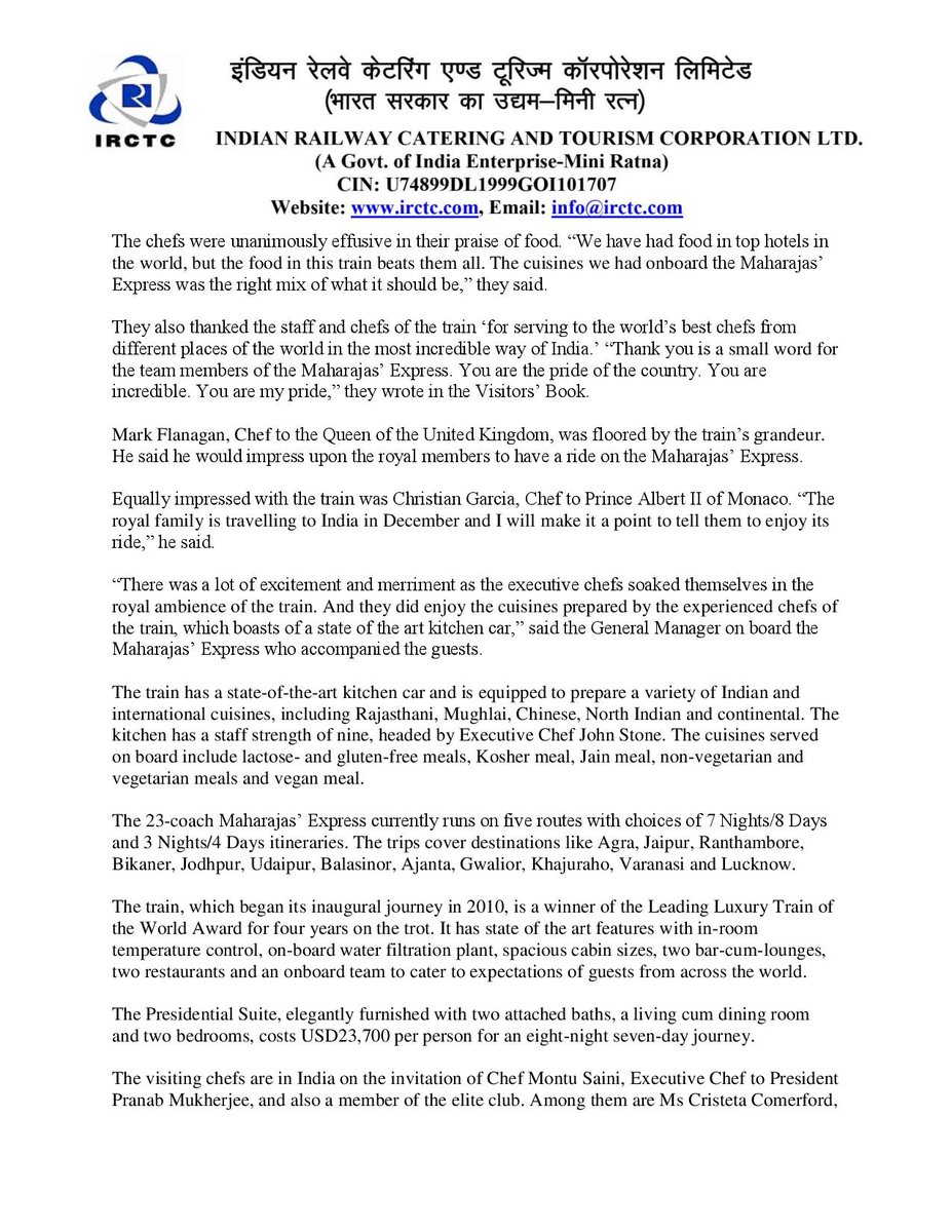 PRO-IRCTC tweet media