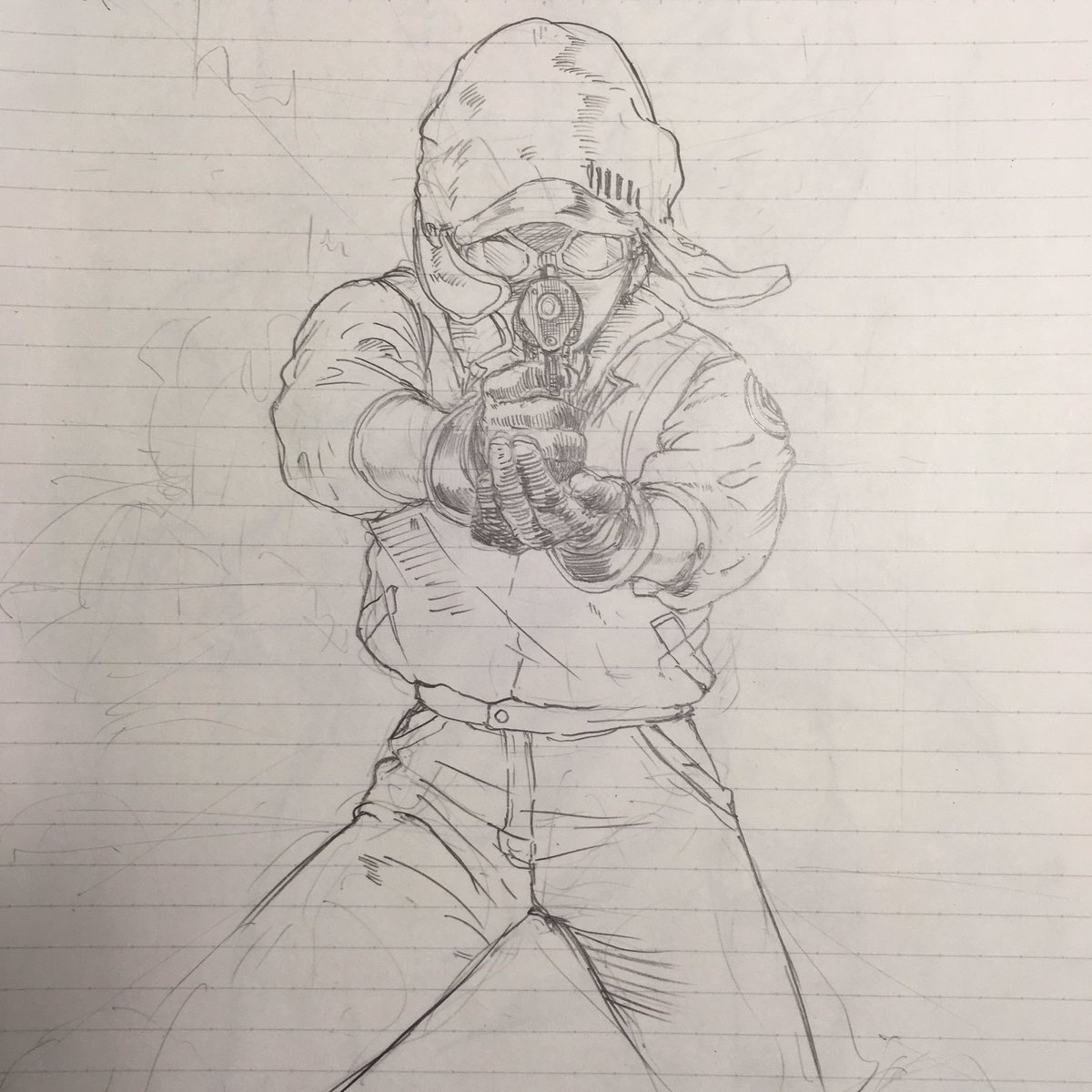 今日も授業中に描いた落書き達載せときますね。これからも落書き載せるの増える気がしてきました…。すいません。 