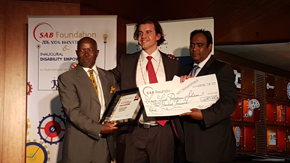 mcleansibanda's tweet photo. @InnovHub congratulates #LowerLimbSolution @JumpingKidsSA #SABFSIA #IDEAS4CHANGE https://t.co/1PXd1thgST