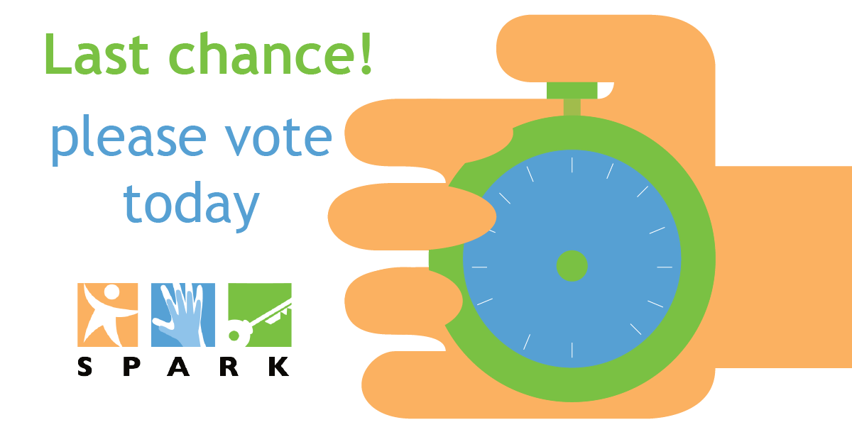 SparkProgramLA's tweet photo. Time is running out! You could be the vote that makes the $100K difference! Vote for #SparkLA today: https://t.co/7NbrnPqQv3
#LA2050 https://t.co/JqwLRQkWct
