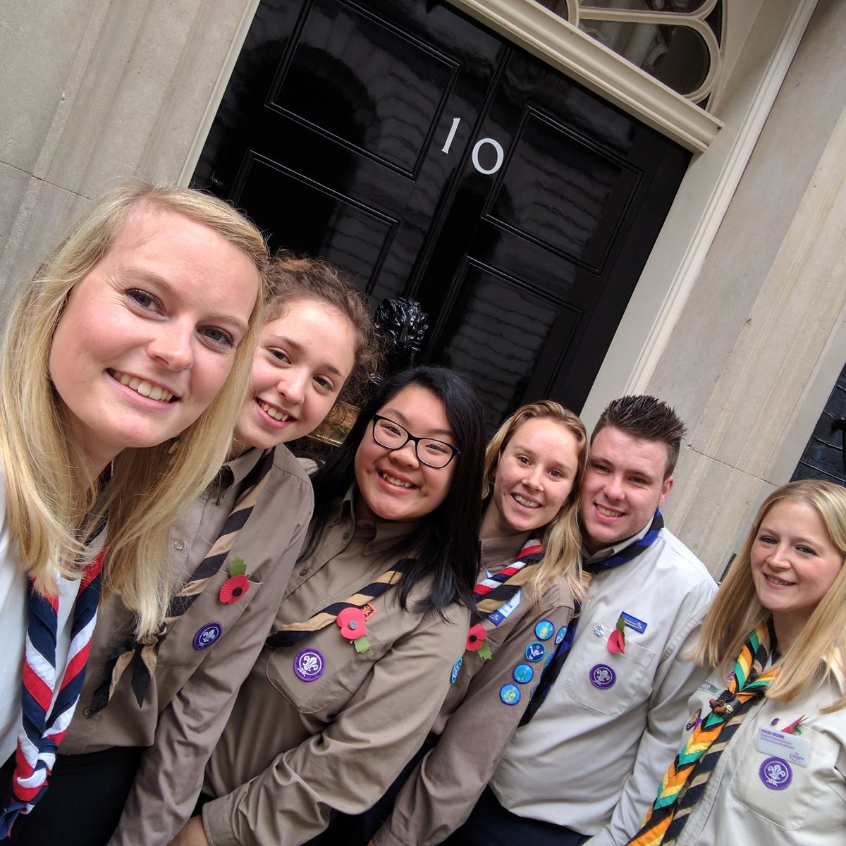 Great to meet <a href="/MoorlandsScouts/">Moorlands Scouts</a> at #DowningStreet and hear all about their #amillionhands project on educating YP about drug &amp; alcohol misuse