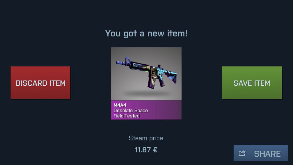 _FaZeShadow_'s tweet photo. I just got M4A4 | Desolate Space from CaseOpener #caseopener #csgo https://t.co/XSrZ7FvI7T https://t.co/uIFAurxWXr
