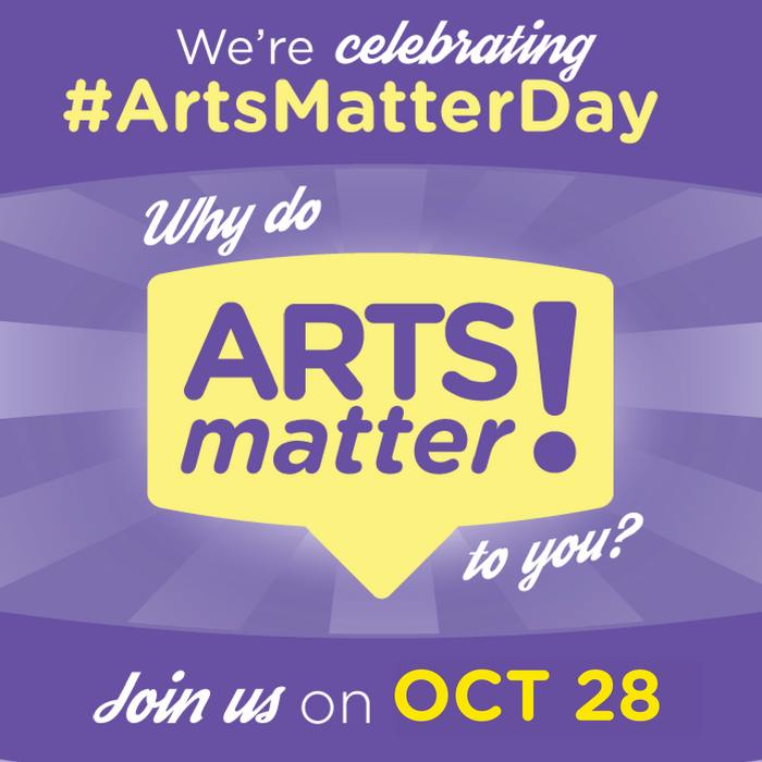 As Cantilena gets ready to celebrate #artsmatterday tomorrow, we want to know: Why do the arts matter to you?