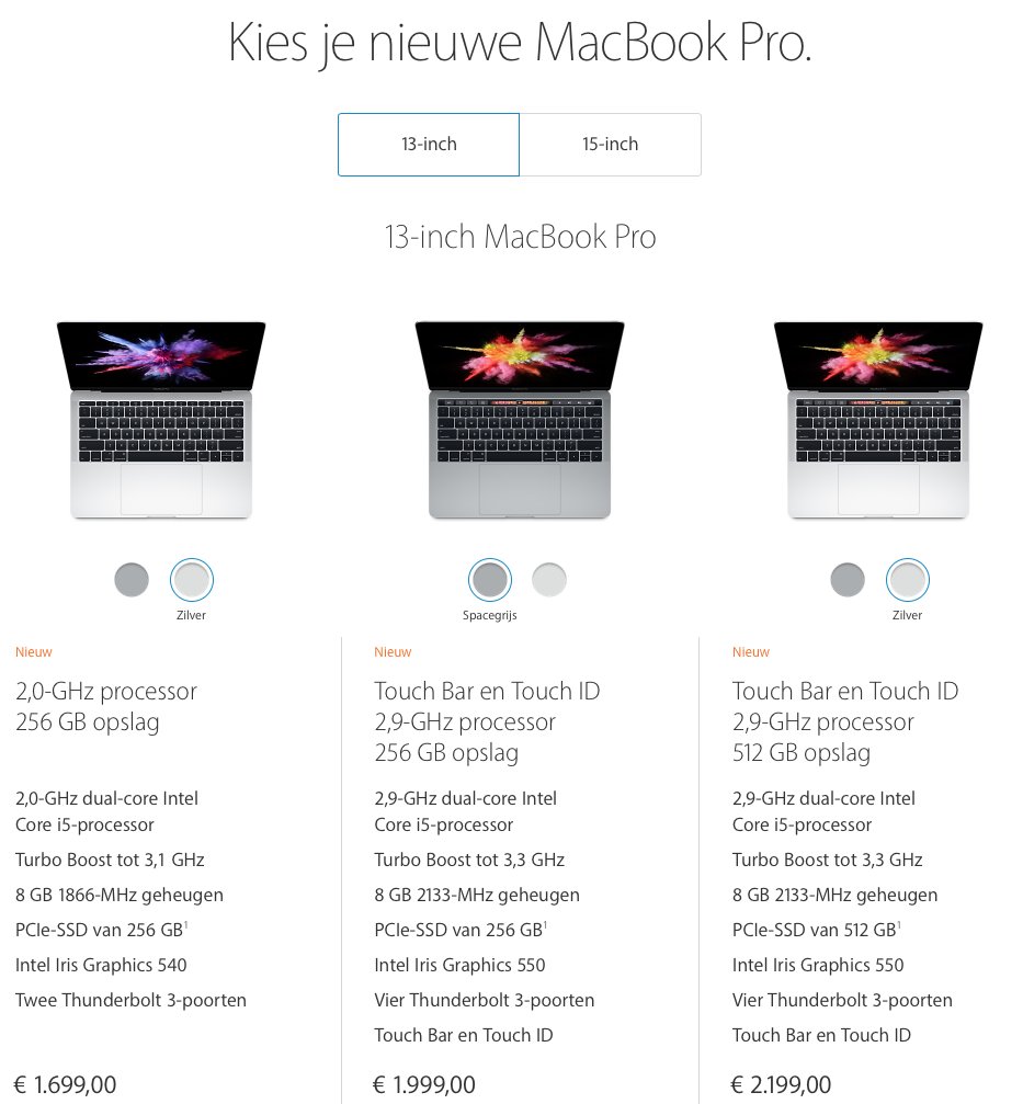 doctorapple050's tweet photo. De nieuwe 13” modellen https://t.co/ufgoc14hJT