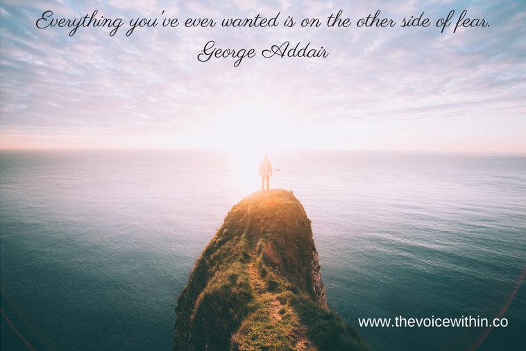 Fears are only temporary, but regrets last forever. Don't let the voice in your head deter you from the greatness within you.