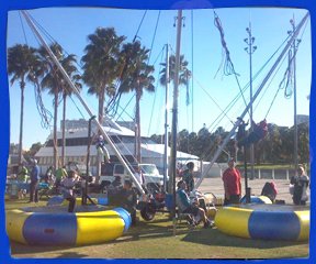 AirFunGames's tweet image. Looking for the ultimate trampoline? The Quad Power Jumper from #AirFunGames is the ticket: buff.ly/2dD6b7Z