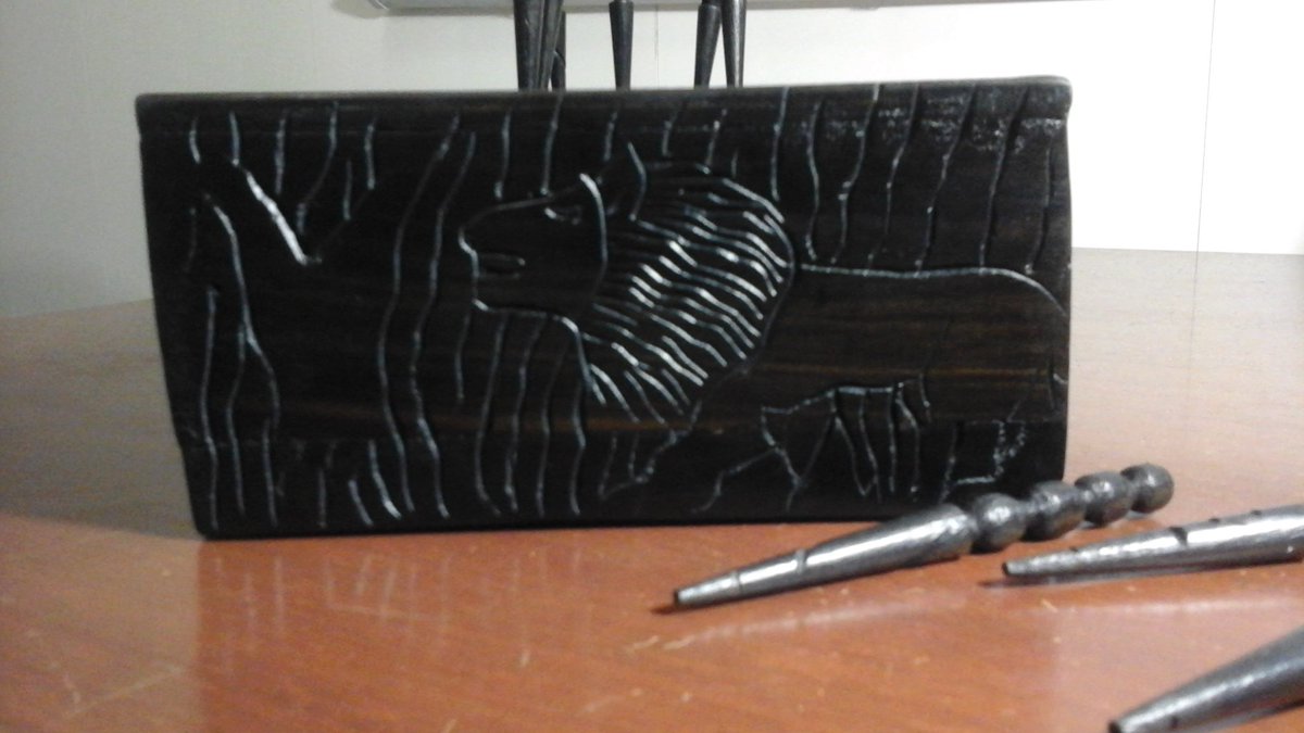 filipejff's tweet image. My new African\Angolan Cribbage board