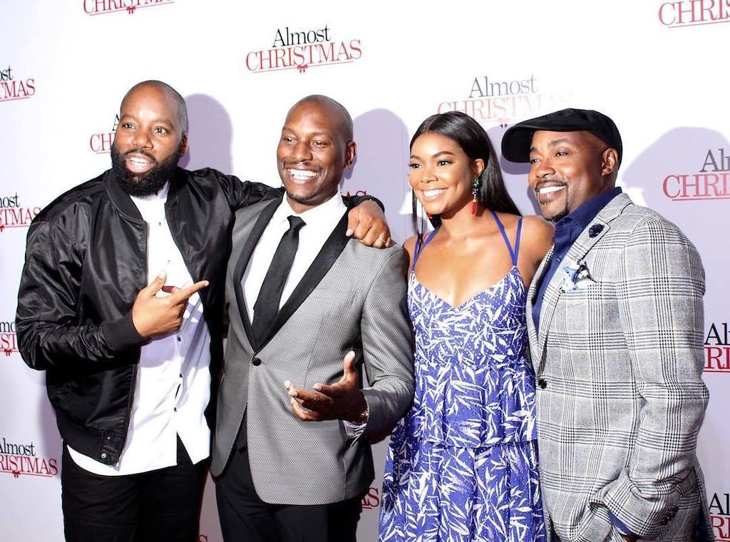 IceCreamConvos's tweet photo. @DavidETalbert @Tyrese @GabUnion & @WillPowerPacker on the red carpet of the #AlmostChrist… https://t.co/eBJ2A6cXtO https://t.co/FdZdt0Gzgn