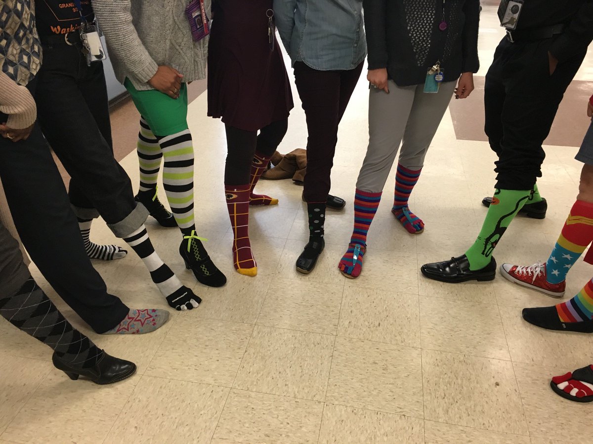 <a href="/BraddockElem/">Braddock Elementary</a> staff members participated in "Sock IT to DRUGS" Day by wearing CRAZY Socks <a href="/fcpsnews/">Fairfax Schools 🌟</a> <a href="/FCPSR2/">FCPS Region 2</a> <a href="/redribbonweek/">Red Ribbon</a>