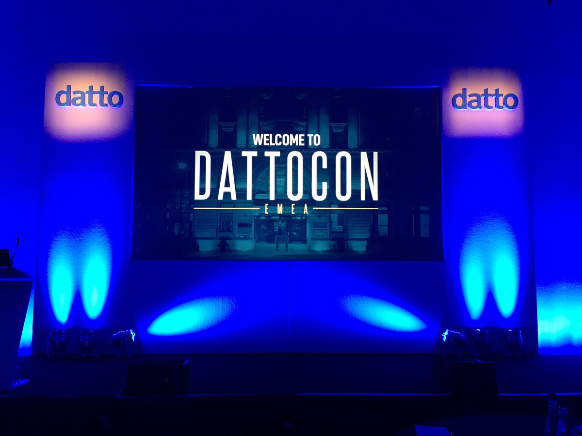 KaileshG's tweet photo. #GCIGO @ DattoCon EMEA #BCDR #AntiRansomware #SIRIS #DattoCon16 https://t.co/pHoPW8FBV0