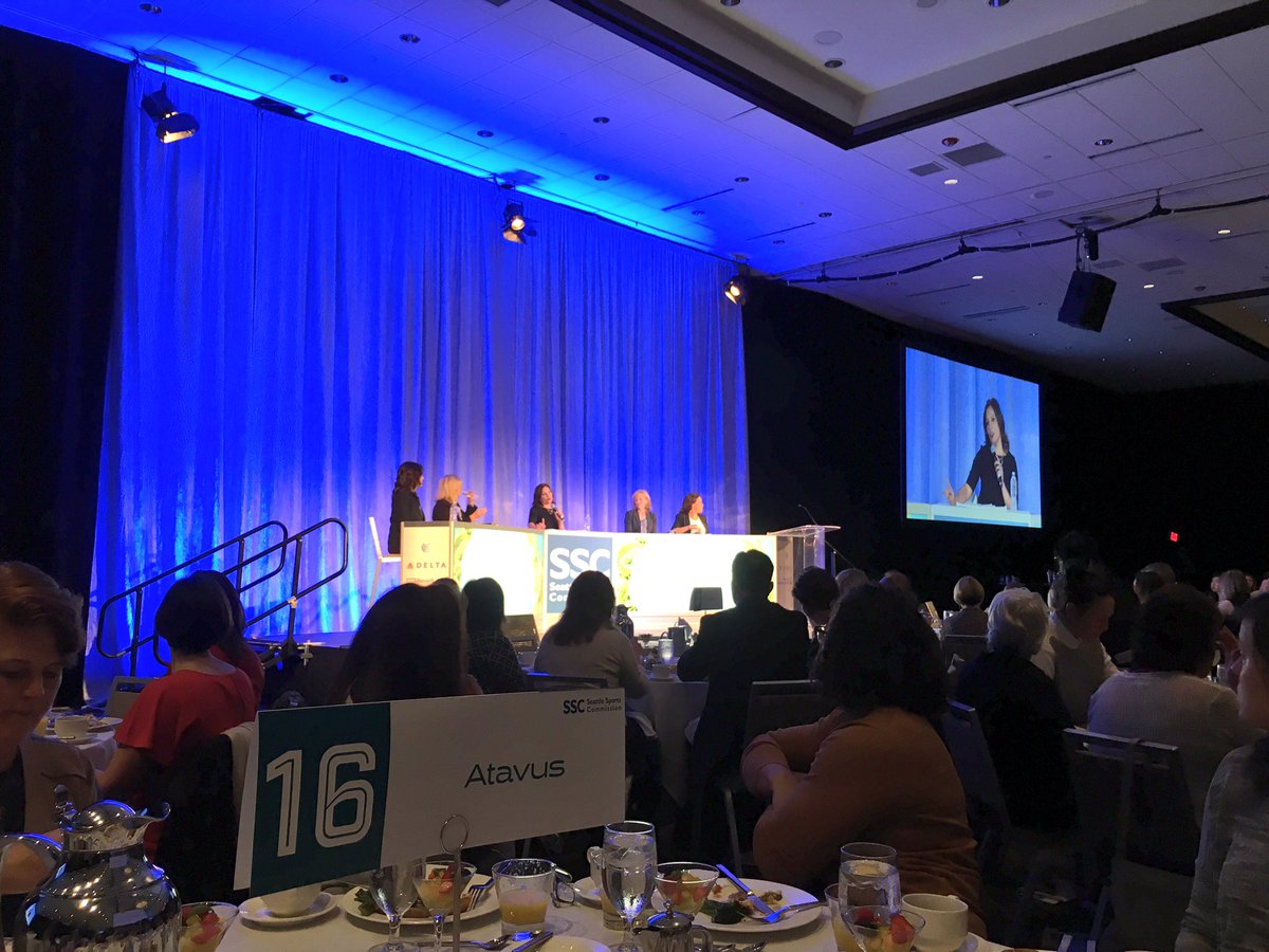 MacKinnonCarly's tweet photo. Excited for another great @SeattleSC Women's Leadership Breakfast representing @AtavusRugby & @AtavusFootball! #BetterNEVERStops #WLB16 https://t.co/PSObLlo1Ni