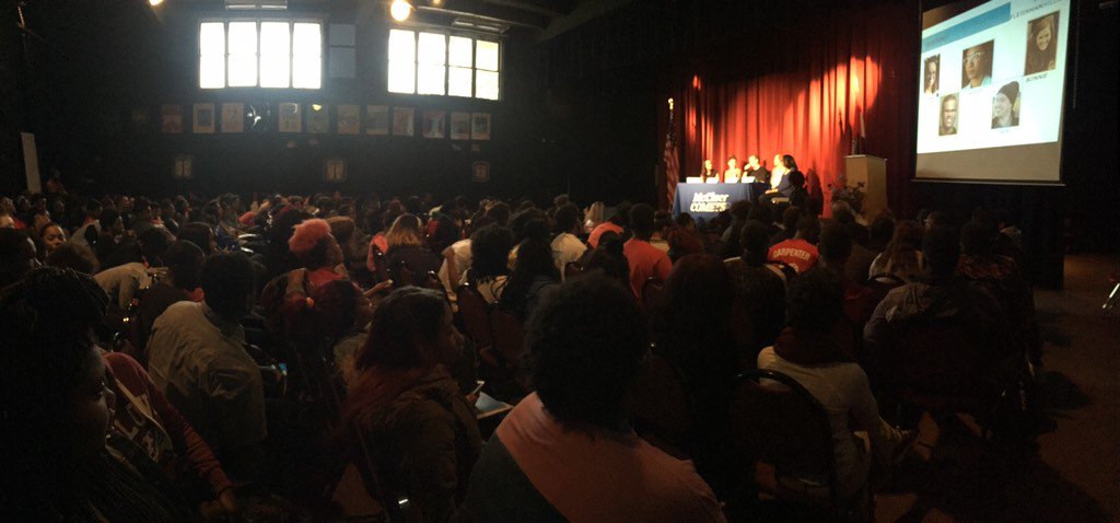 FergFlorSchools's tweet photo. Great panel discussion with the folks @Fleishman @MHS_Positivity this morning. #NextPrep changing kids' trajectory https://t.co/szzgsr2fs8