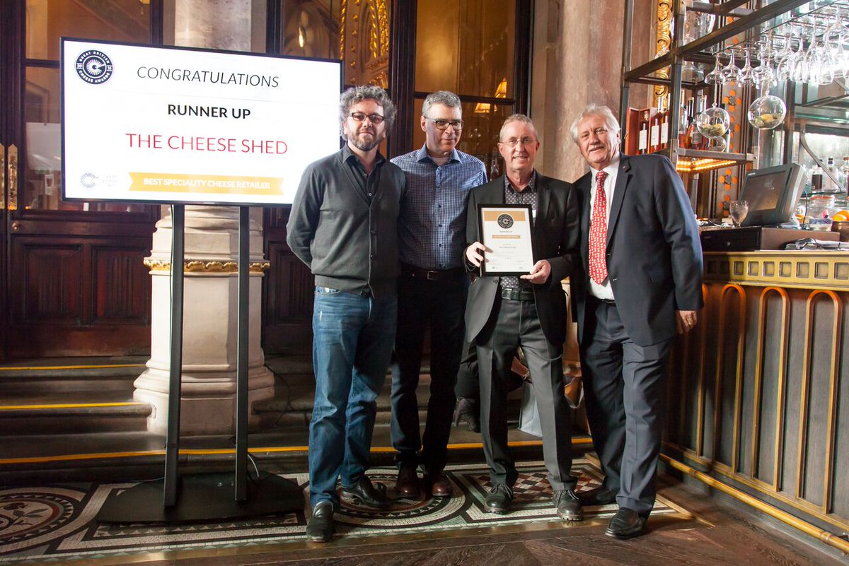 Still chuffed about getting Runner-Up for Best Speciality Cheese Retailer in the Great British Cheese Awards! <a href="/gbchefs/">Great British Chefs</a>
