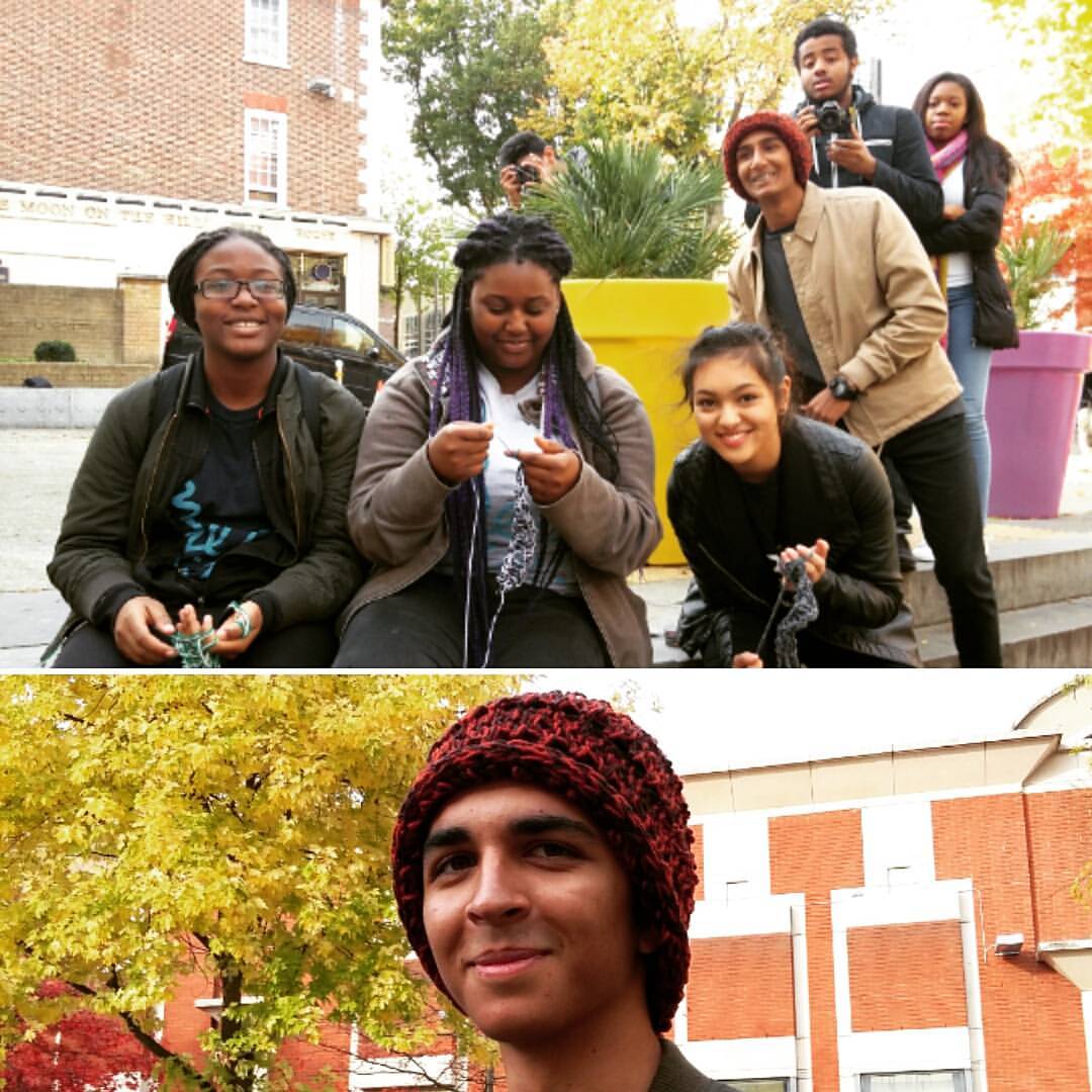 WireSamia's tweet photo. #FingaNinja2016 meets #NCSYes! @NCSTheChallenge #TeamSabesan learn #fingerknitting & #photography in #Sutton. Can't wait to share their pics https://t.co/VDj8N0Kg94