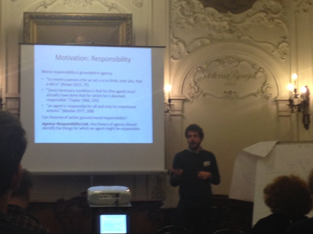 IngeDeBal's tweet photo. Johannes Himmelreich connecting agency, causation, production theories and responsibility. That's mouth- and brainfull :).#lrrrAC https://t.co/7LP83YTXNf