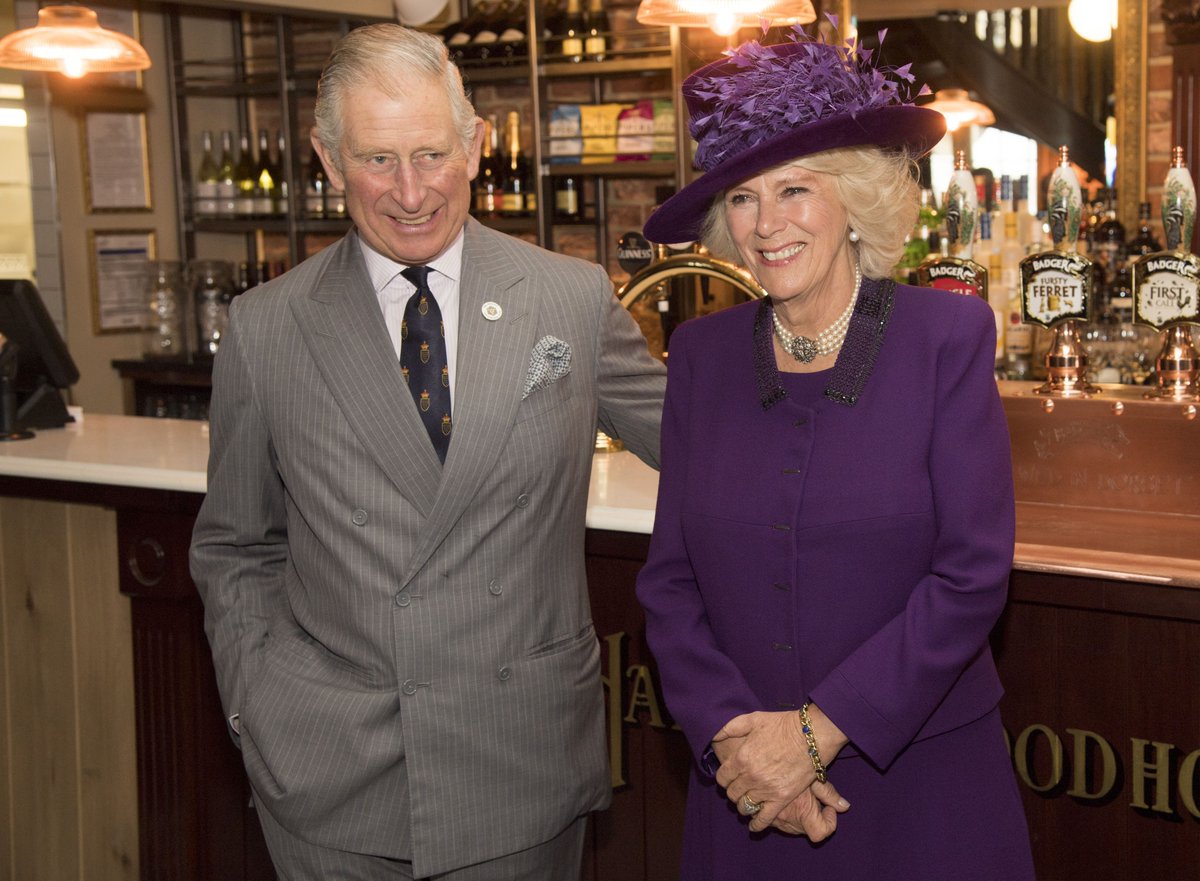 To end their day in Poundbury, The Prince and The Duchess officially opened The Duchess of Cornwall Inn.