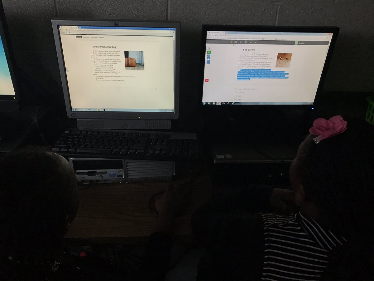 LenardITC's tweet photo. Ms.Holmes' class getting all the right answers on @ReadTheory! #comprehensioncheck #lexilelevels #differentiation @holmes_214 @RPS_Schools https://t.co/CPncpy95mT