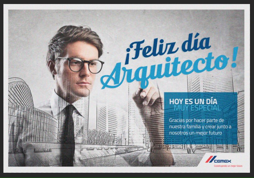 CEMEX_Colombia's tweet photo. Porque gracias a ustedes, contribuimos al desarrollo del país y Construimos Un Mejor Futuro cada día. ¡FELICITACIONES ARQUITECTOS! https://t.co/KoGD2VtuFc
