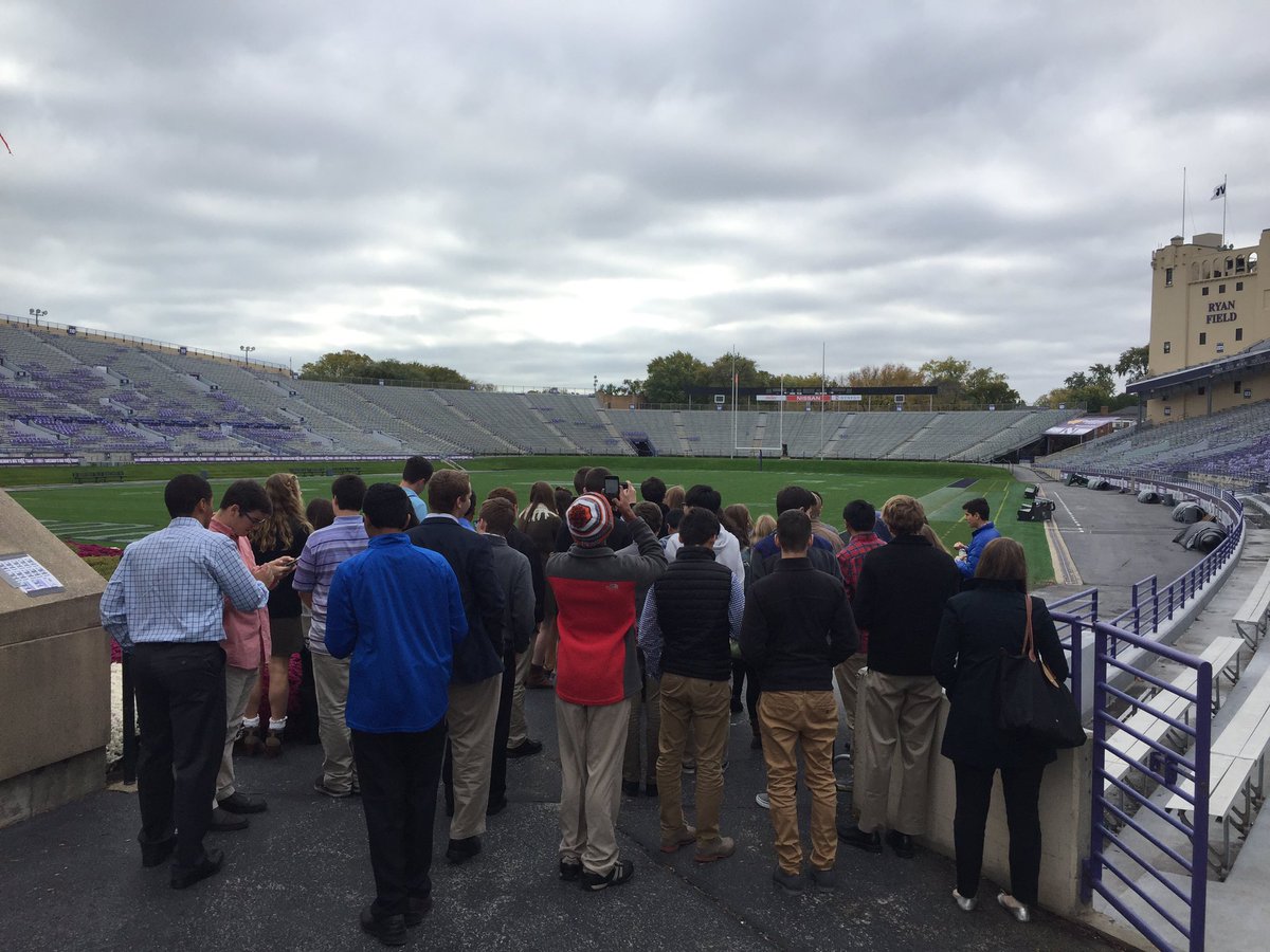 BusEdCrev's tweet photo. Great field trip with #VHMktg today. Thank you @nu_sports for your time & hosting us!! #VHNFG #D128Livin https://t.co/eQfsUPidzW