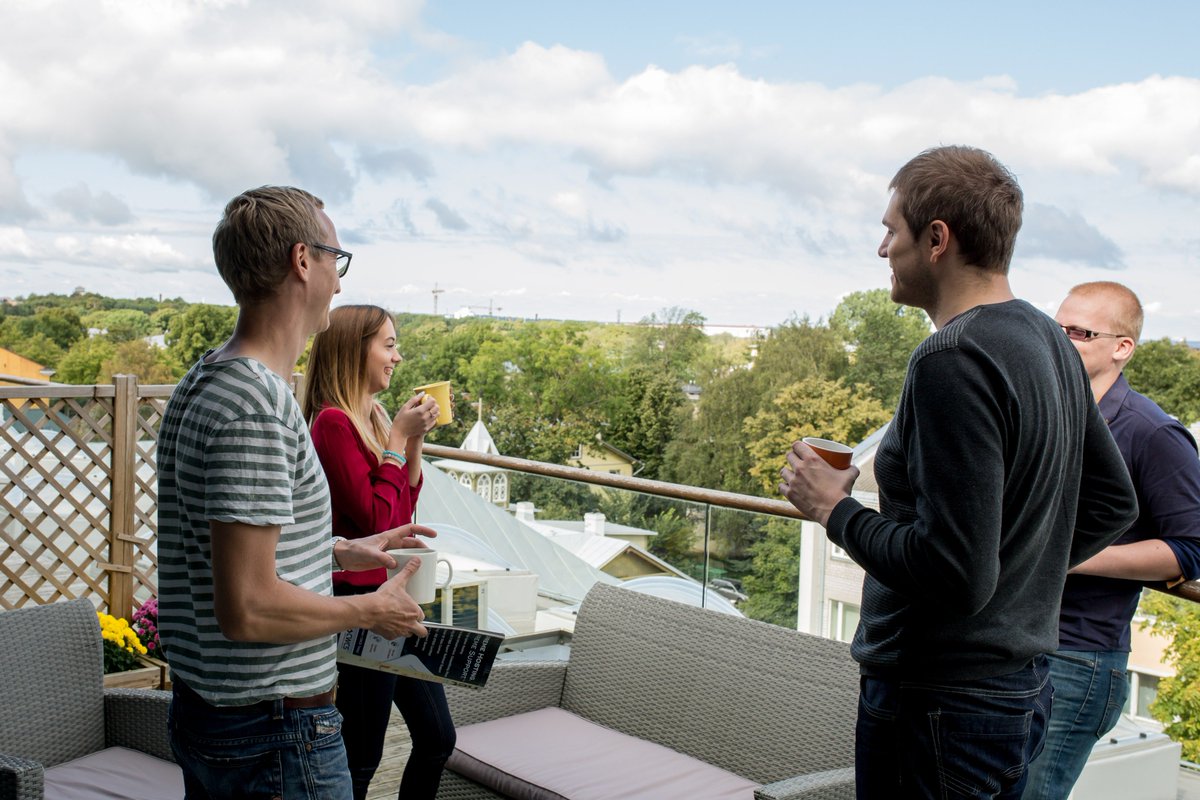 This is the last chance to enjoy our terrace and view to the Old Town before the winter arrives.