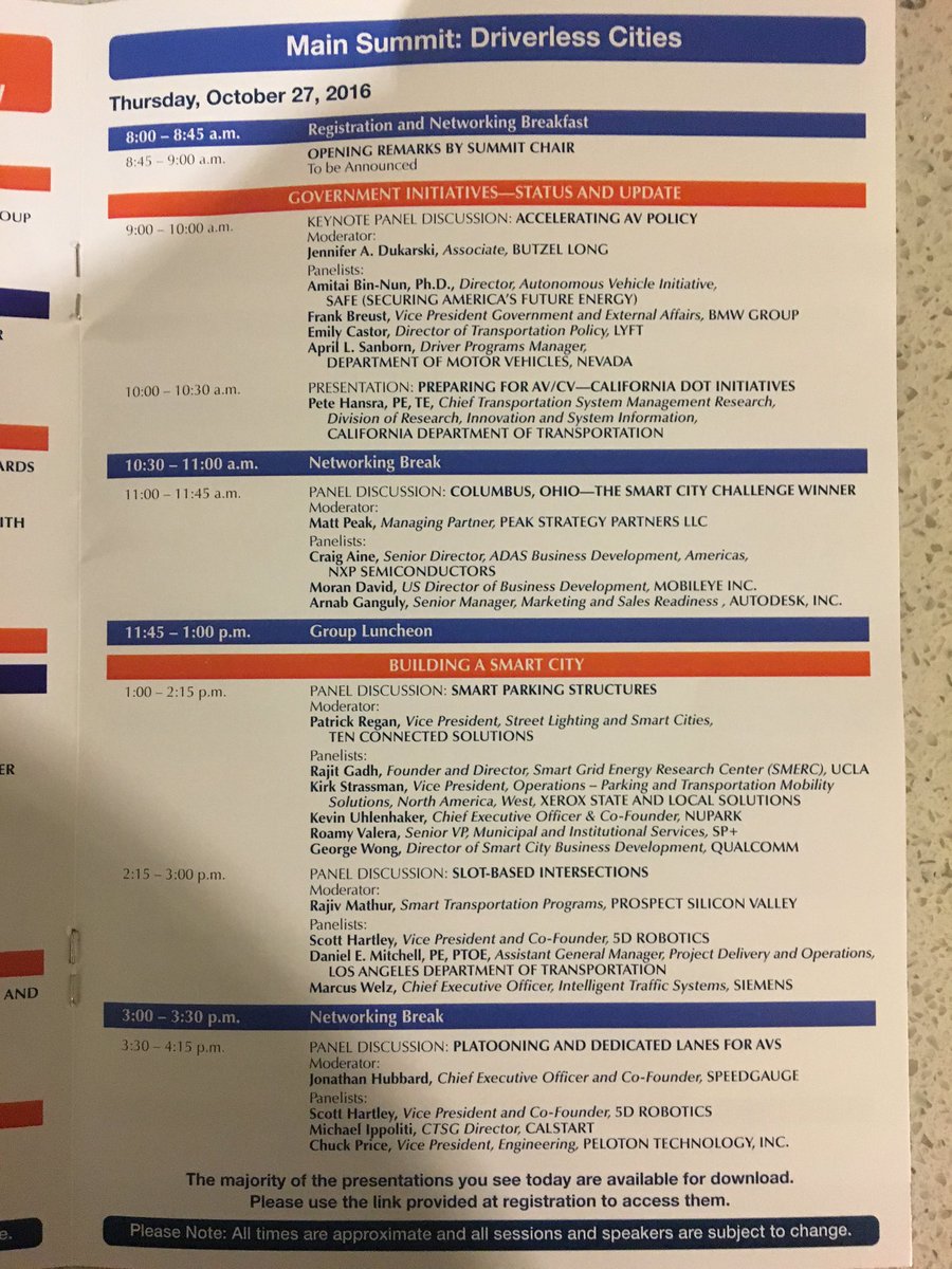 DriverlessNow's tweet photo. Excited to get started at #DriverlessCities this morning! @DriverlessCity #driverless https://t.co/i7Ad6zI8zc