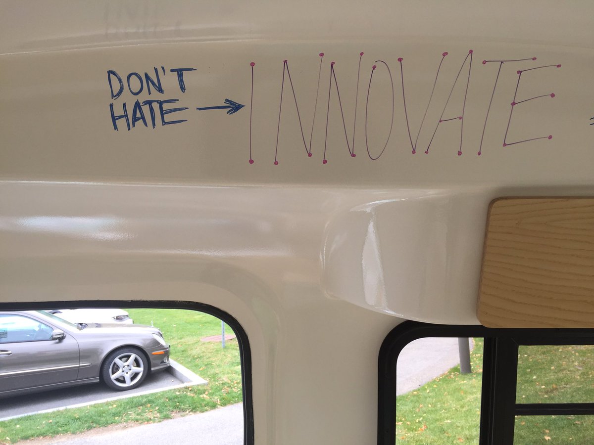 IdeaPaint's tweet photo. Wise works in the ThinkTank at #ILBoston. #ThinkTankAnywhere https://t.co/I0EXGnhxSF