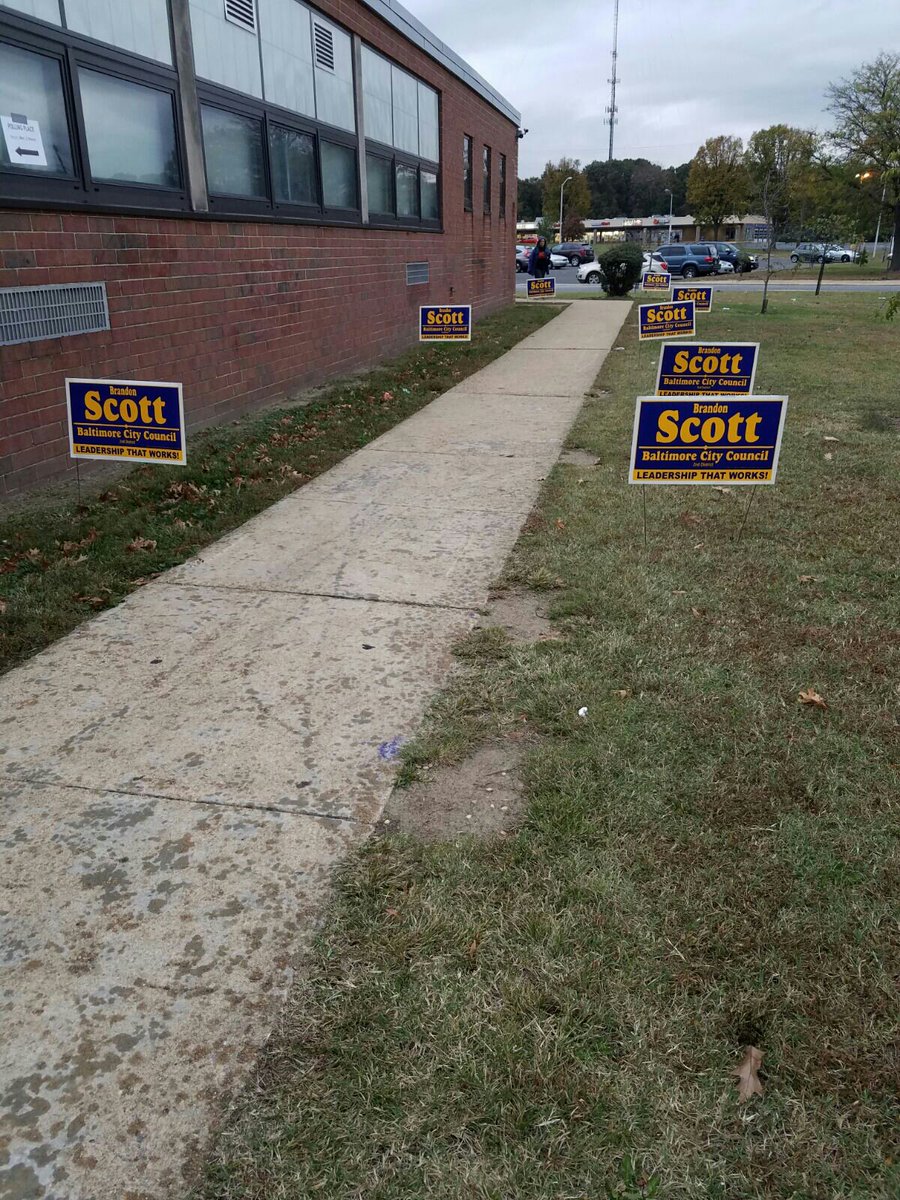Scott4baltimore's tweet photo. 2nd District Voters are voting early and Voting Scott. #Leadershipthatworks #nevertrump https://t.co/Q1QWVZWL6U