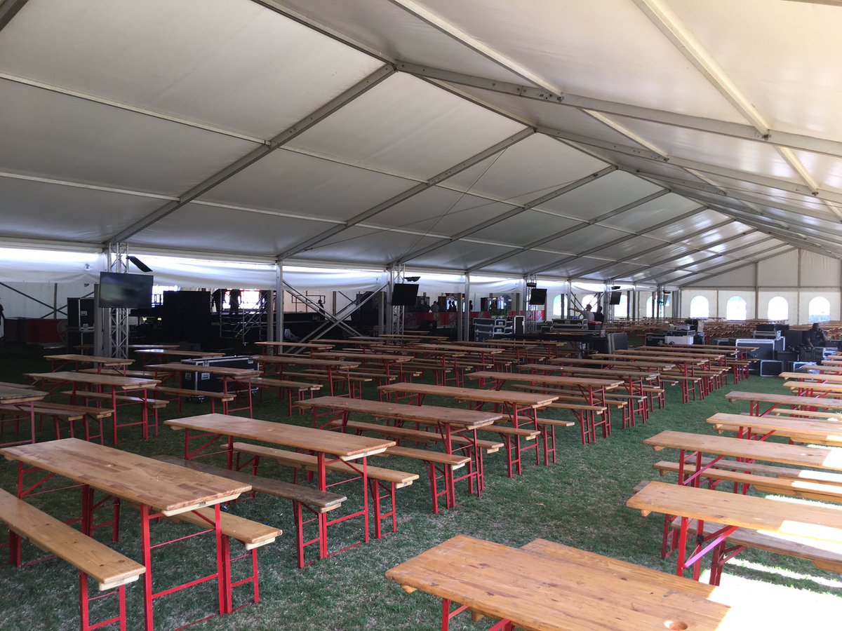 OldSchool_Grp's tweet photo. And the @Tshwane10s village is built - awesome team - awesome event #cantwait #tshwane10s https://t.co/SdHoeS5S00