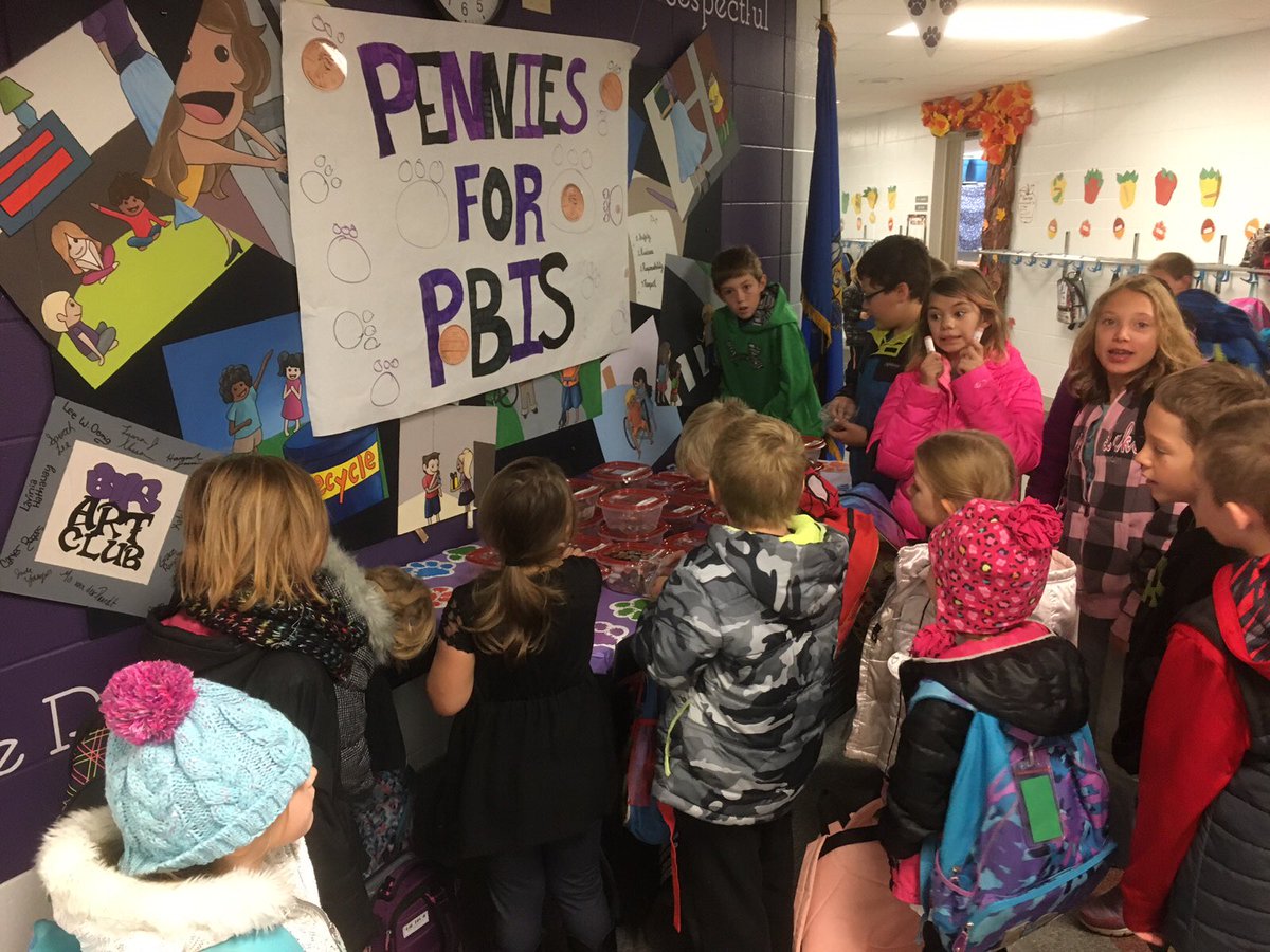 BCSD_NickKaiser's tweet photo. Pennies for PBIS is going well!! https://t.co/retrrh0LCo