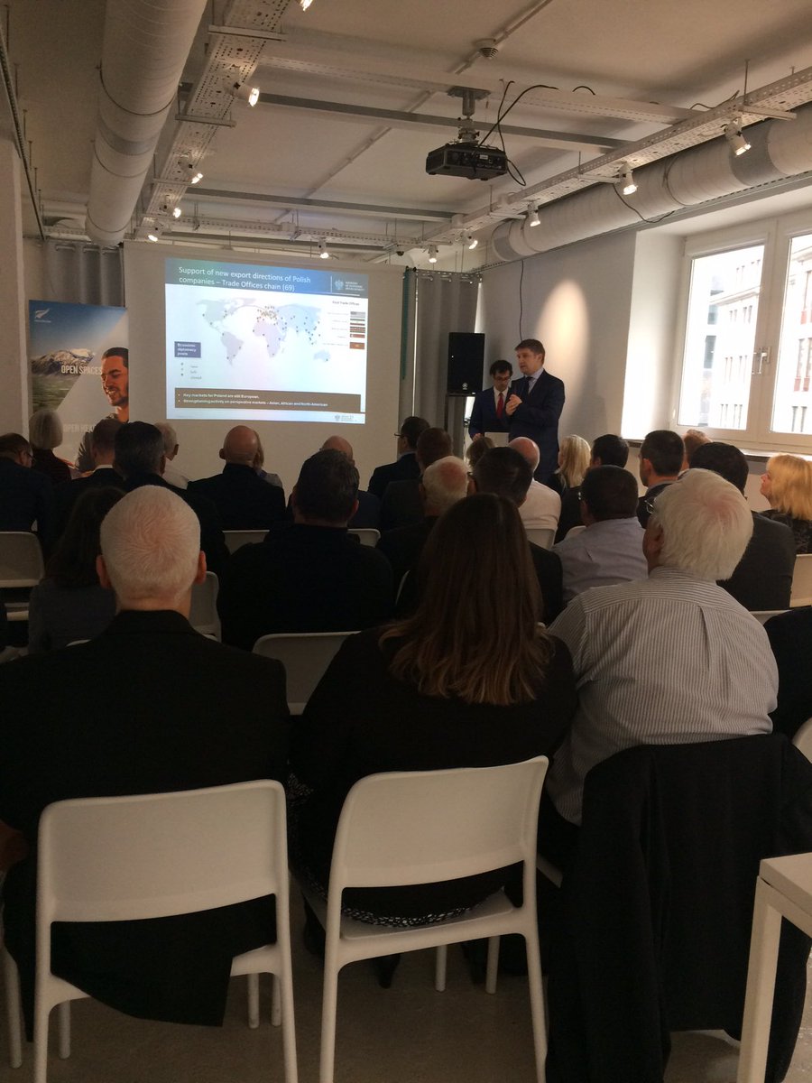 Successful day promoting business links between NZ and Poland and information sharing between NZ businesspeople @MFATgovtNZ <a href="/NZ_Global/">New Zealand Business</a>