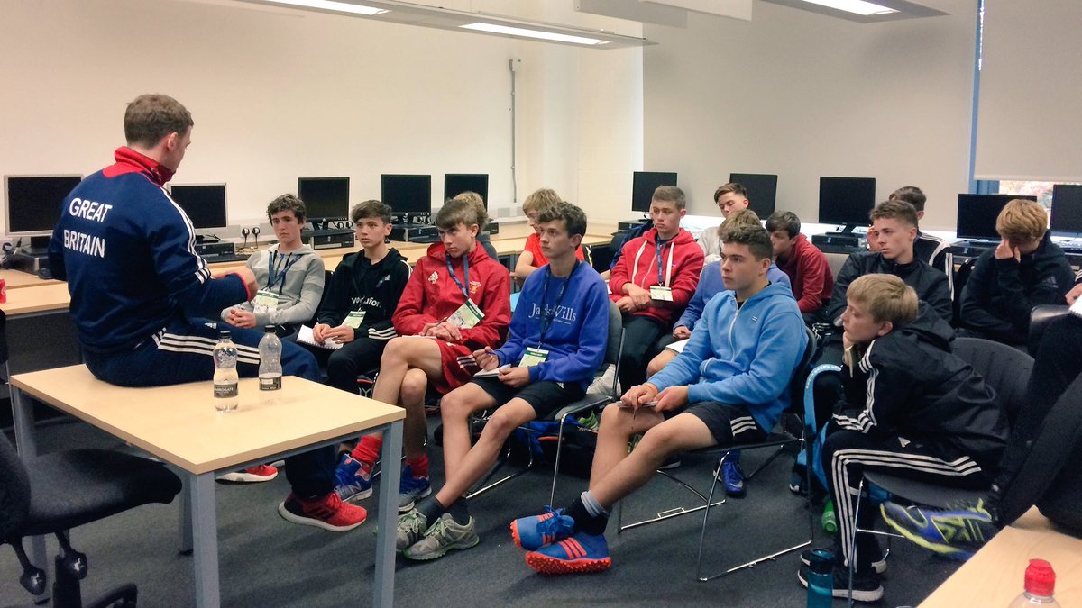 Hey <a href="/HoareMikey/">Michael Hoare</a> what are you saying to these kids?! Couple at the back look like they've fallen asleep.