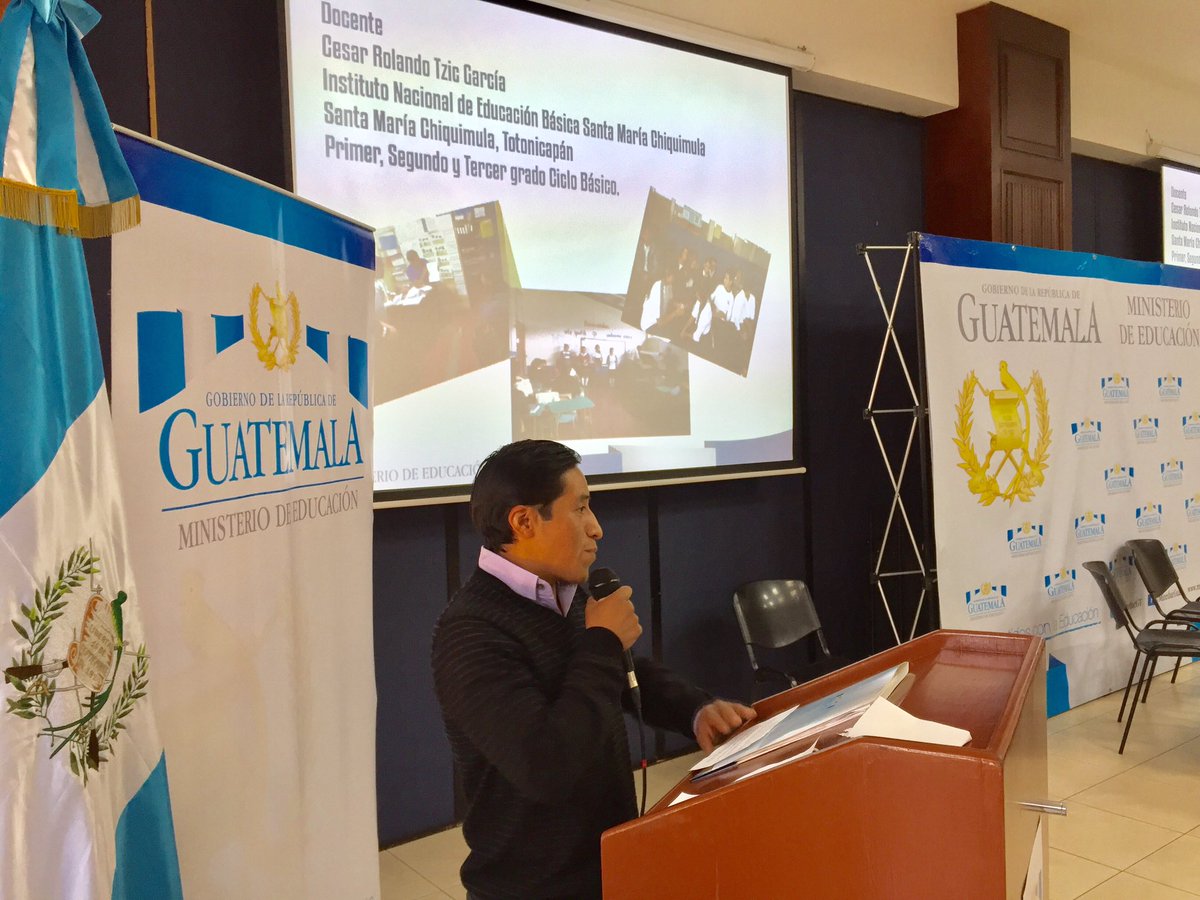MineducGT's tweet photo. Proceso de certificación de Matemática #Digeace Docente César Tzic INEB Totonicapán, Prepara a estudiantes para examen de USAC @MineducGT https://t.co/4EcH0cXbw8